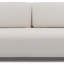 Canapé-lit 3 places Arcadova avec rangement - beige-199426465