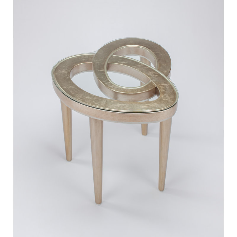 Glass End Table