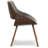 Malden Upholstered Dining Chair with Ergonomic Solid Wood Frame and Mid-Century Modern Style-88934275