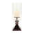   Aluminum Metal Pillar Hurricane Lamp-24388574-24388575