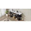 Console Retro Elegant avec plateau effet marbre-1254421