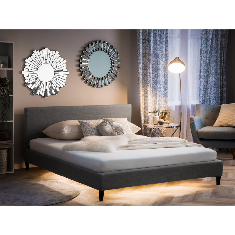 Xzavier Upholstered Bed, European Kingsize (160 x 200cm)