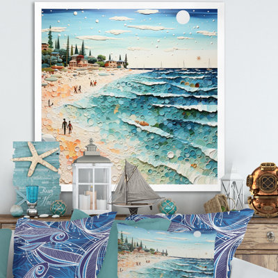 " Beach Photo Sandy Serenade V "