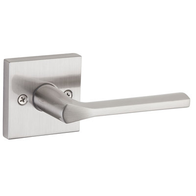 Lisbon Single Dummy Door Lever with Square Trim