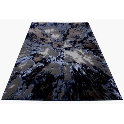 No Distressing Striped Flatweave Indoor / Outdoor Area Rug