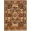 Wool Oriental Area Rug in Brown/Red/Beige/Light Blue