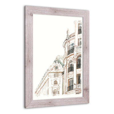 " Buildings " Painting Print