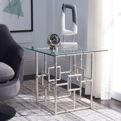 Table de bout en verre Oxendine