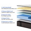 Matelas hybride en mousse à mémoire de forme 12 po / 14 po / 10 po Gwendolyn, certifié OEKO-TEX®-453925337-410245082