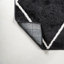 Birute Minimalist Diamond Trellis Black/White Rug-1011231256
