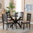 Javarrie 4 - Person Four Leg Dining Set