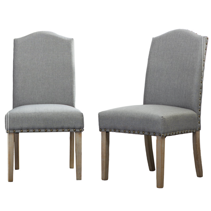 Chaise Parson rembourrée Mod, Gris