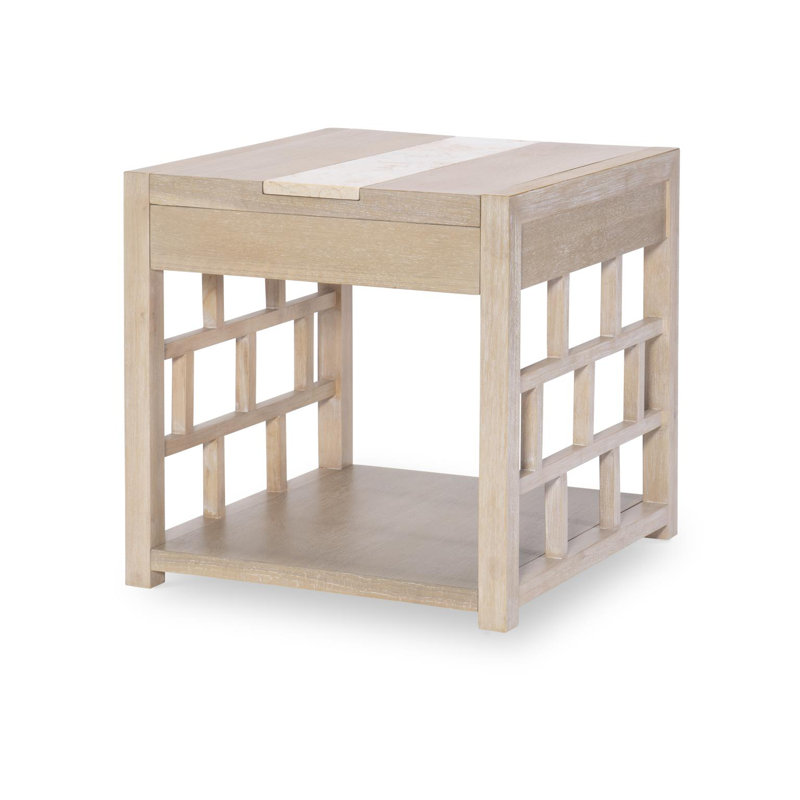 End Table With Storage