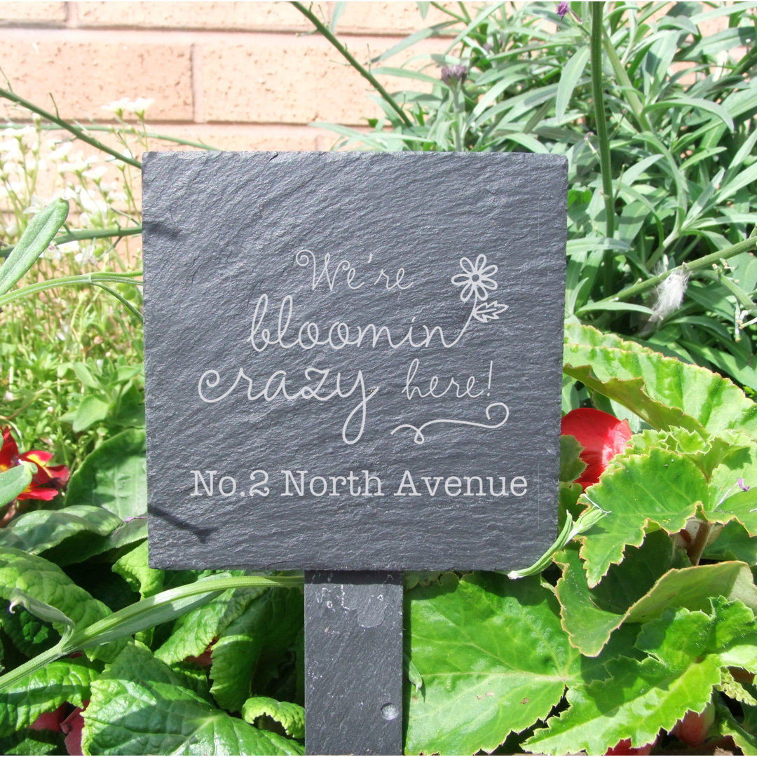 Weinert Garden Sign