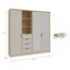 Manufactured Wood Wardrobe