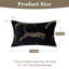 Housse de coussin 1 pièce en chenille à motif léopard 1 pièce 20 po x 13 po pour canapé-lit, salon, chambre à coucher-134221267-134221269