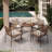 5 Piece Outdoor Patio Dining Set