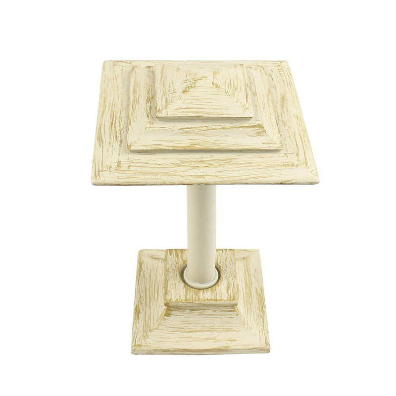 Retenue de rideau Prine Designer Medallion, Blanc français doré