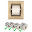 Porte-papier hygiénique encastré Tracy-72316673
