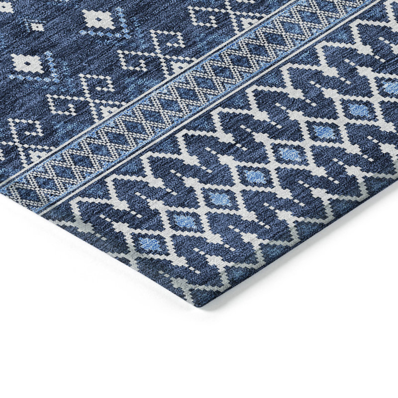Tapis de porte Emblyn, Rectangle 2 pi 6 po x 3 pi 10 po