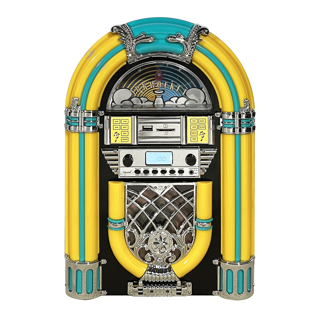 Arkrocket Tabletop Mini Jukebox CD Player Arkrocket Audio