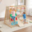 Ensemble de jeu d'extérieur en bois 9-en-1 Tallulah avec barres à singes, balançoire, échelle et filet d'escalade pour enfants