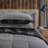 Eddie Bauer Cabin Plaid Micro Suede/Sherpa Reversible Grey Comforter Set-101503795