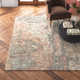 Endicott Handmade Abstract Rust/ Taupe Area Rug (8'X10')