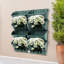 Pot à fleurs vertical à 8 niveaux avec système d'égouttement automatique-1228885250