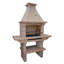 Mediterrani Masonry BBQ - Charcoal-989523368