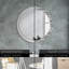Huldar Glass Flat Wall Mirror