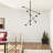 Neela 7 - Light Dimmable Sputnik Chandelier