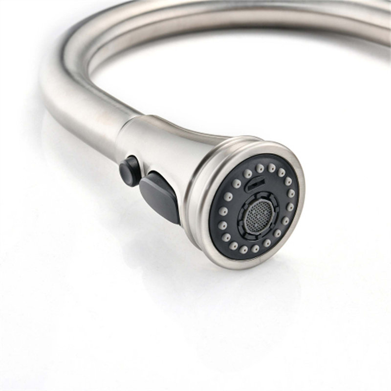 Robinet de pont escamotable, Nickel brossé