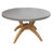 6 - Person Teak Wood Patio Dining Set with Round Table