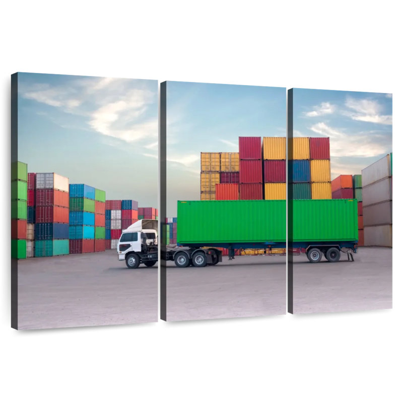 Mehar Cargo Truck, 24" H x 38" W