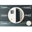Huldar Glass Flat Wall Mirror