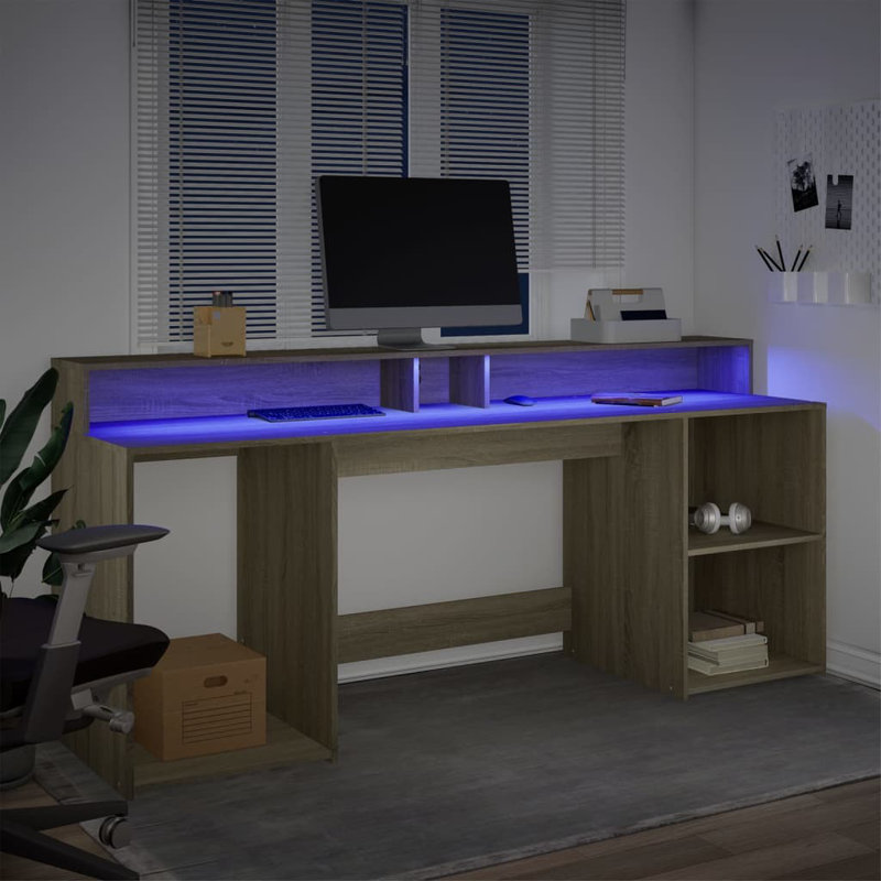 Desk, Sonoma/Oak