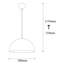 Excalibur 1 - Light Dome Pendant-90177592