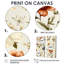 Jardin antique - impressions sur toile beiges 2 pièces-506125774-506125773-506125772