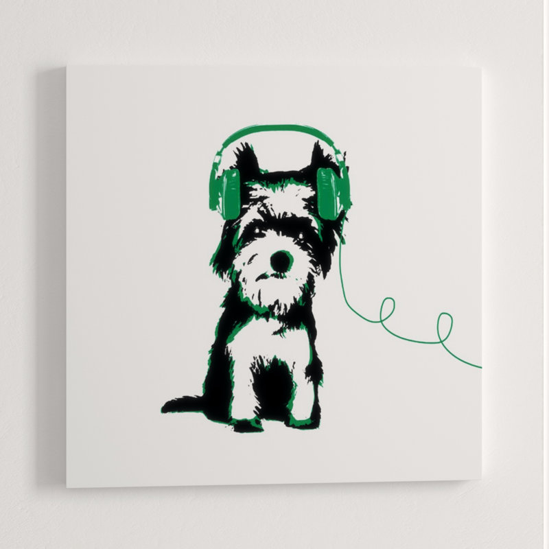 Music Lover III Print by Sofia Fox, Outdoor, 36" H x 36" W x 1.5" D
