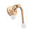 Steel Armed 2-Light Modern Wall Sconce-1740562002