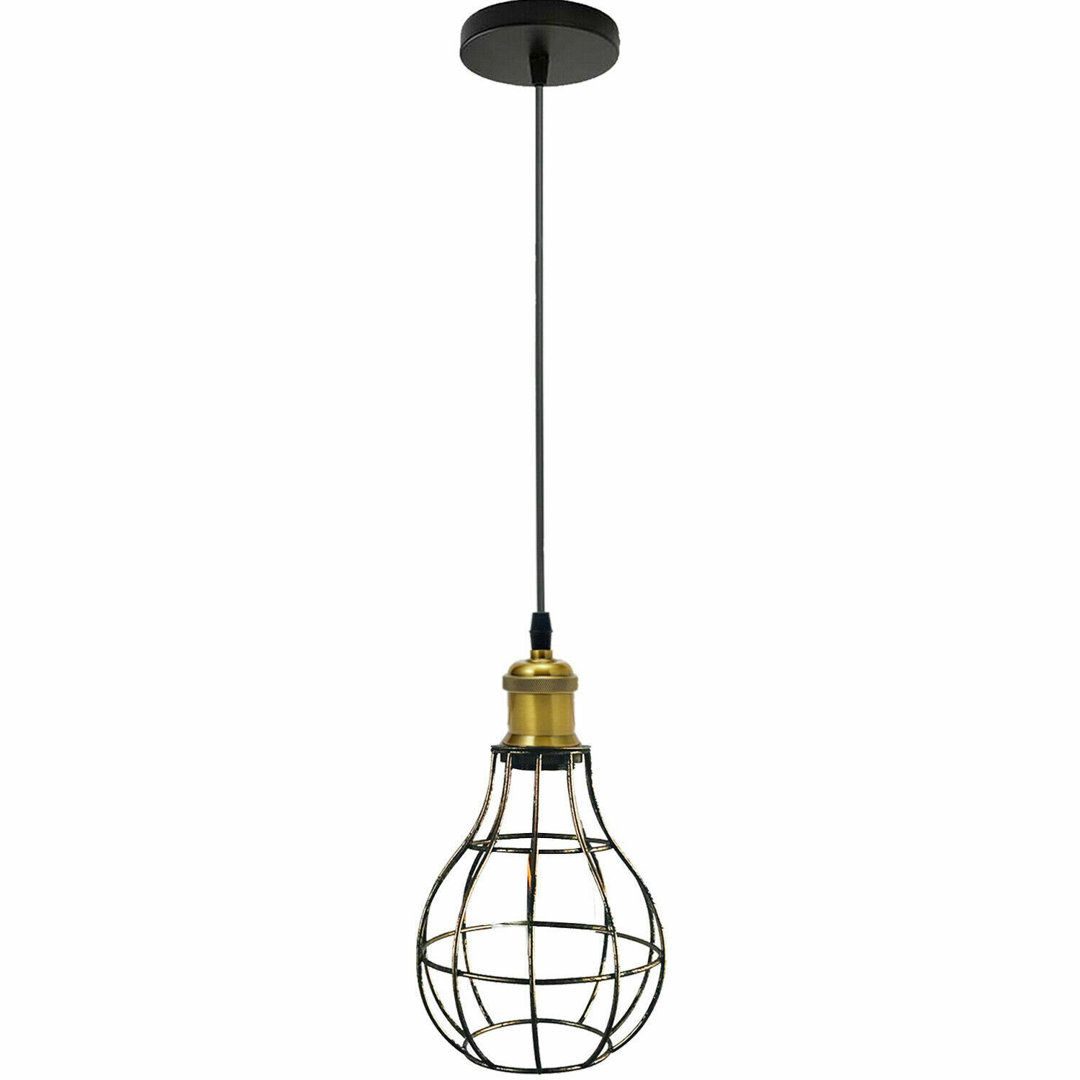 Sugartown 1 - Light Black Geometric Pendant