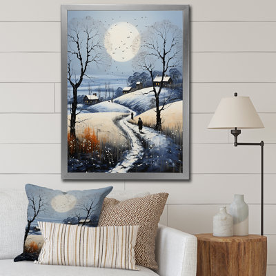 Darieus " Countryside Snowy Minimalism Winter I "