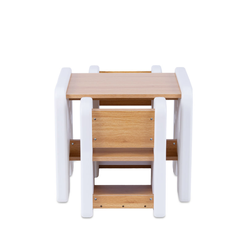 Step2 Harmony Kids Activity Table with Chairs , White