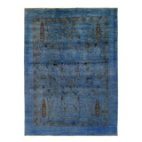 One-of-a-Kind Rectangle 5'5" X 7'8" Hand Knotted Area Rug