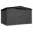 Classic Steel Storage Shed, 8X8, Charcoal-55865215-119311400