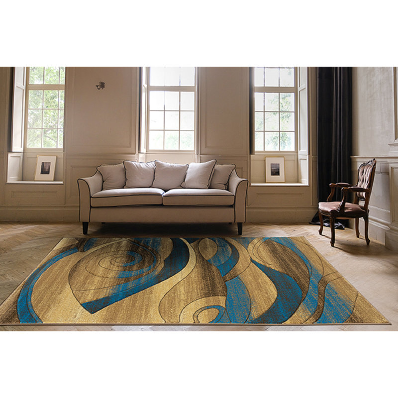 Adonia Abstract Indoor Rug, Rectangle 5'2" x 7'5"