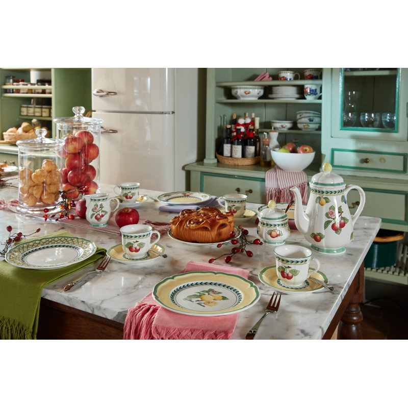 Villeroy & Boch French Garden Fleurence Platter, 1.6" H x 11.5" W x 11.5" D
