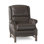 Fauteuil inclinable standard en similicuir de 36,5 po de largeur Jurni