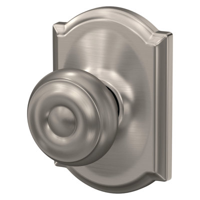 Georgian Passage Knob with Camelot Trim